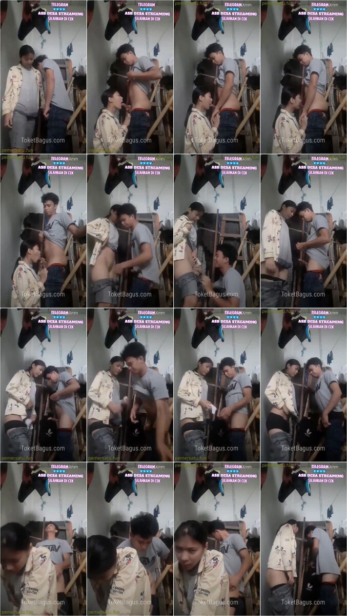 Kakak adek nekat ngewe di dapur hampir ketahuan sama bapaknya